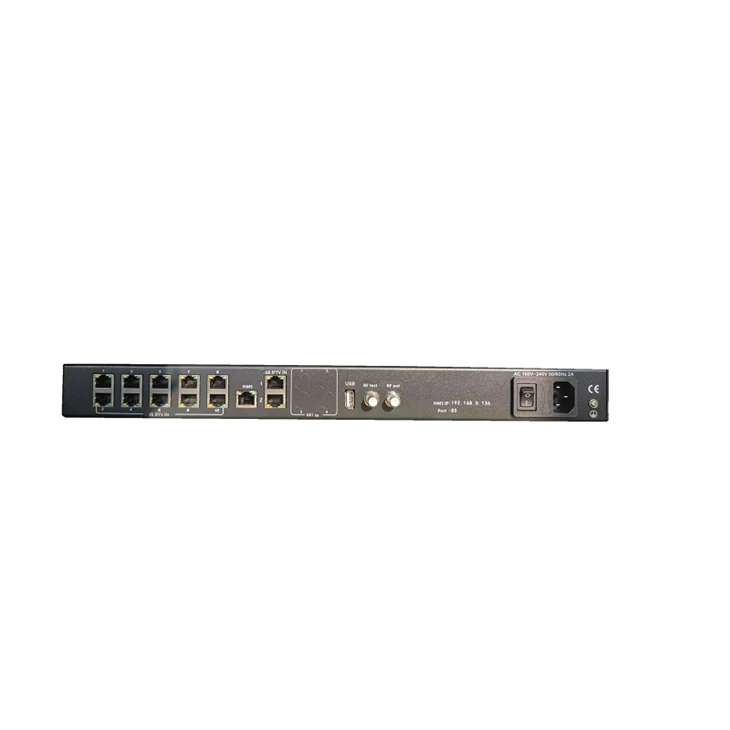 Multi Port IP To DVB-C DVB-T RF Modulator